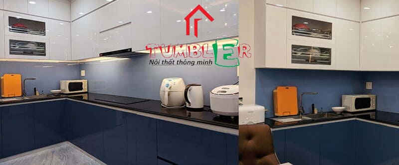 Top những mẫu tủ bếp đẹp 2022 - Tumbler