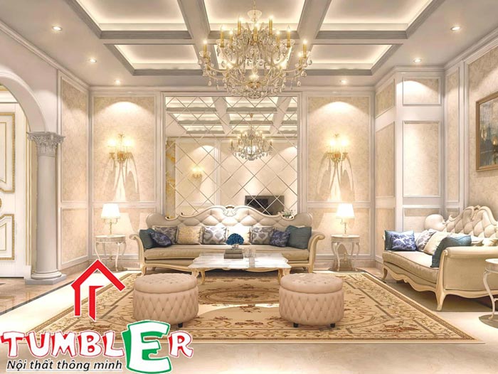 Thiết kế nội thất biệt thự hiện đại - Đẳng cấp new 2022 - Tumbler