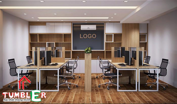 Thiết kế nội thất văn phòng làm việc chuyên nghiệp, hiện đại 2022 - Tumbler