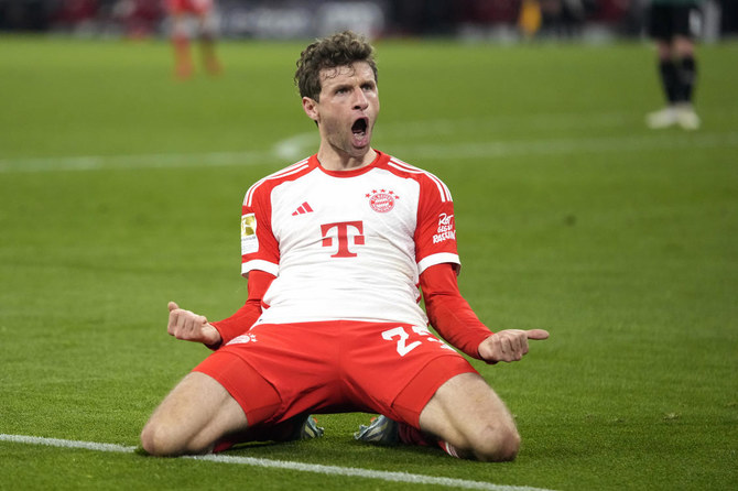 Thomas Mueller extends with Bayern until 2025 | Arab News