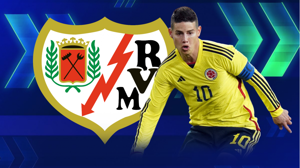 James Rodríguez joins LaLiga side Rayo Vallecano | Transfermarkt