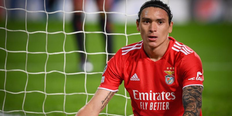 Darwin Nunez trong màu áo Benfica